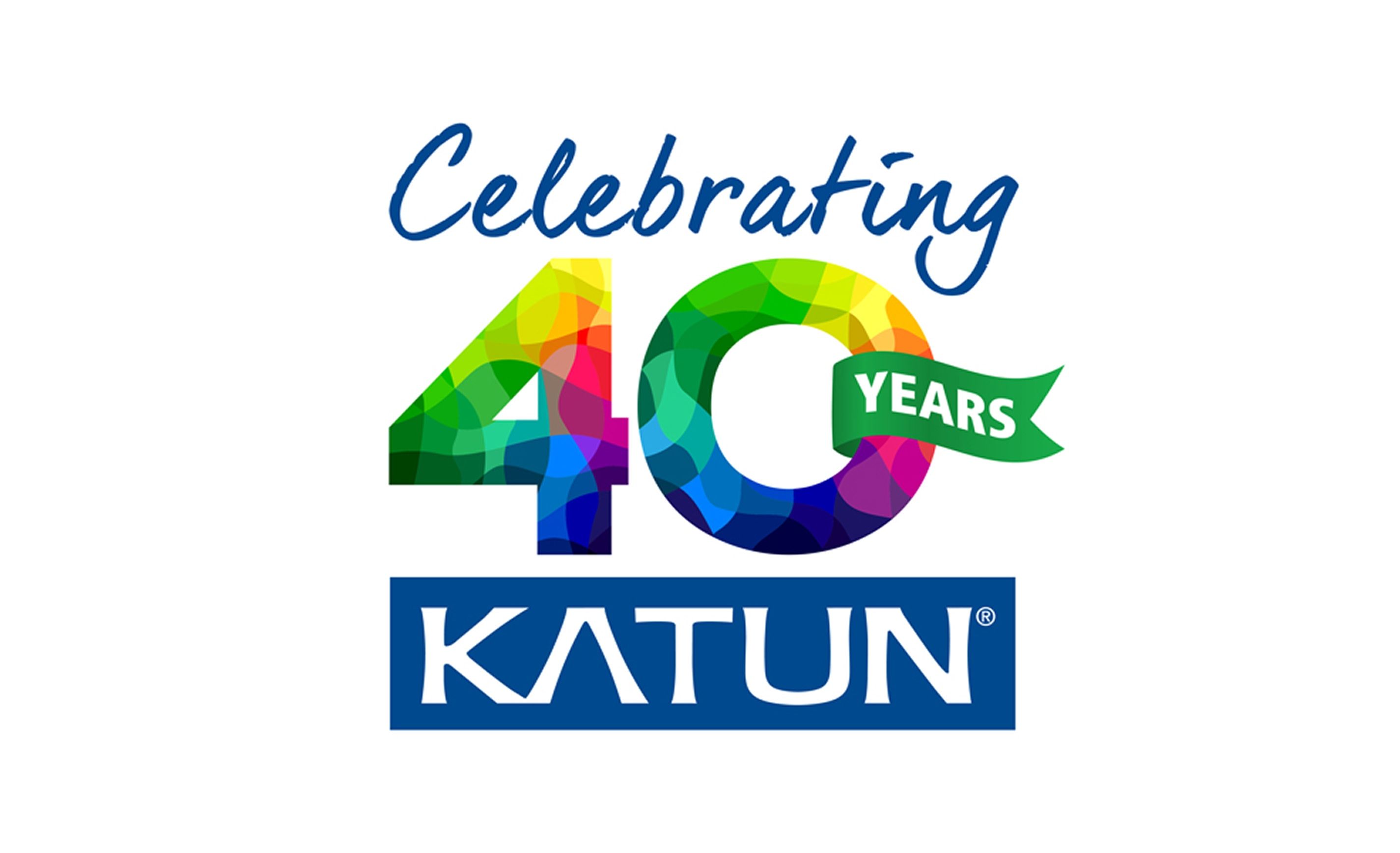 Celebrating 40 Years of Katun Logo