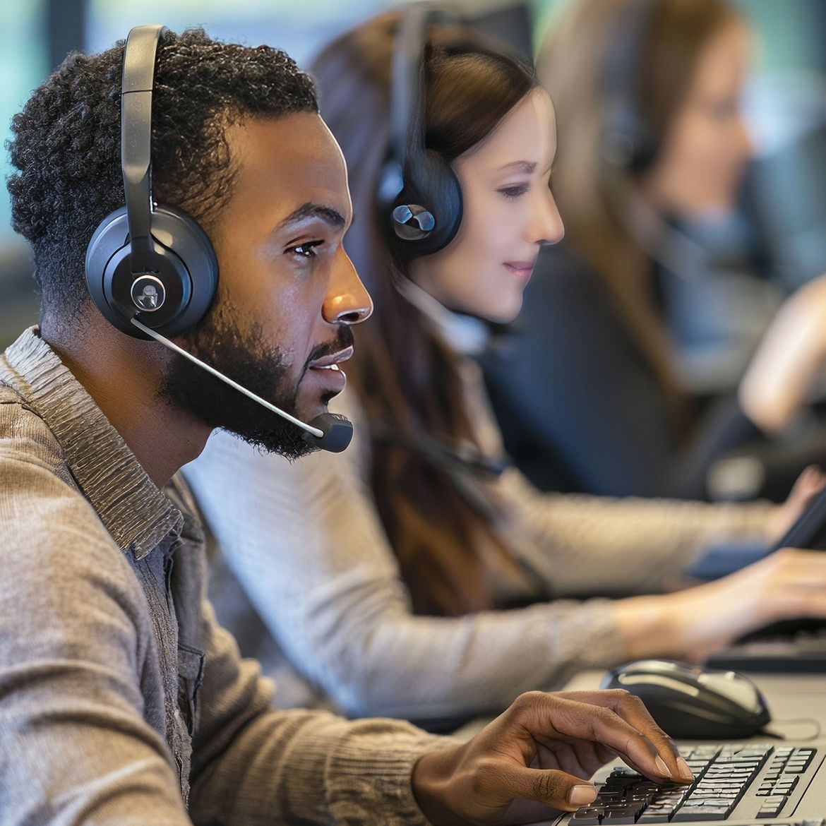 Katun Customer Service Reps answering calls