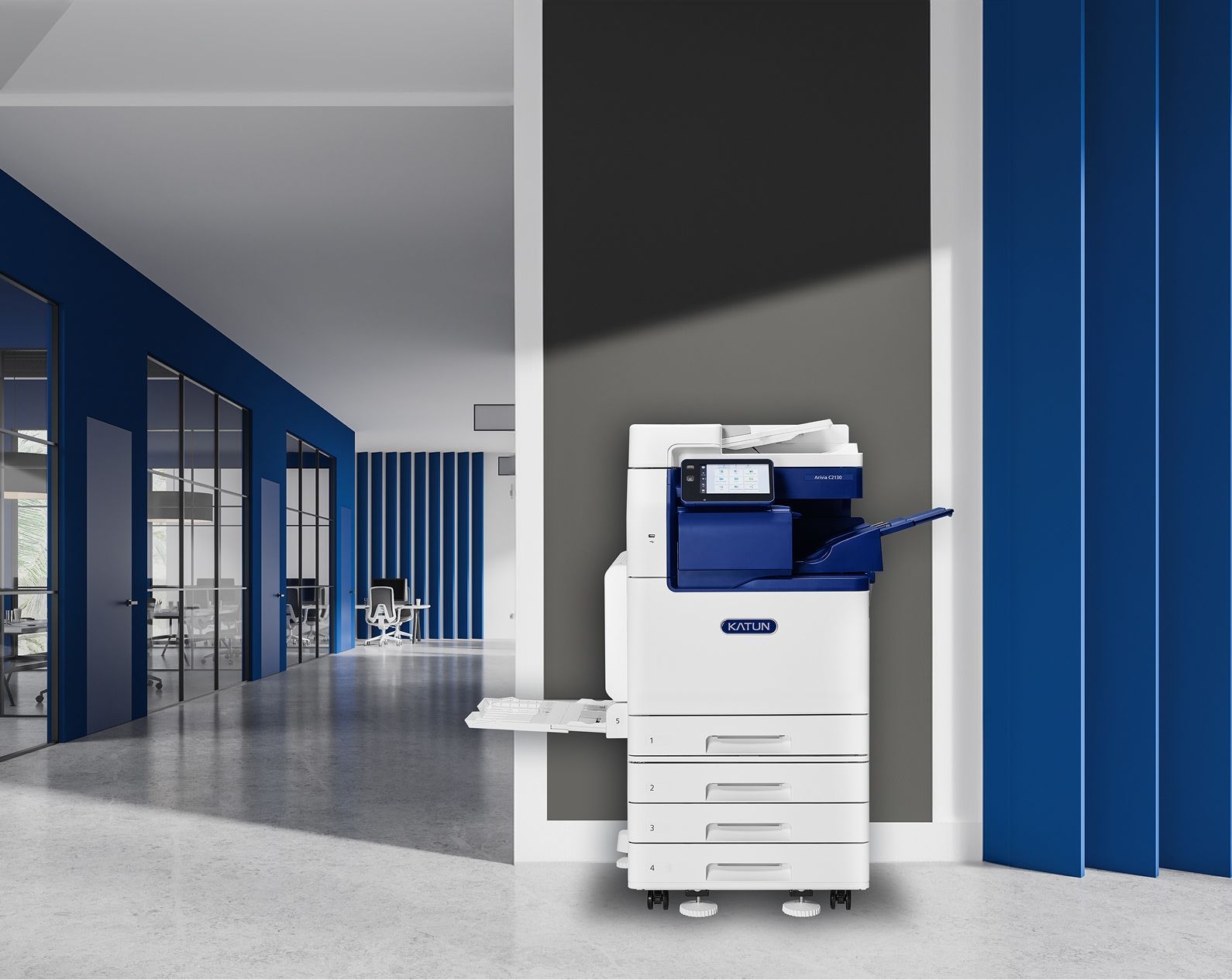 Arivia Multifunction Printer (MFP) by Katun in an Office